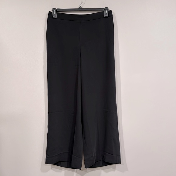 Madewell Pants - Madewell Black Wide Leg Pull On Dress Pants PM NWT